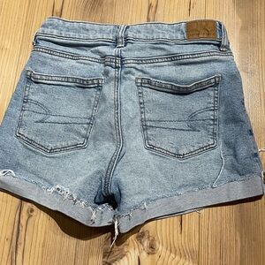 American Eagle Light Blue Jean Shorts